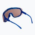 Cyklistické okuliare POC Devour opal blue translucent/clarity trail silver 3