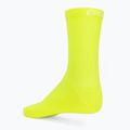 Cyklistické ponožky POC Fluo Sock Mid fluorescenčná žltá/zelená 2