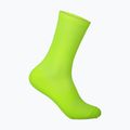 Cyklistické ponožky POC Fluo Sock Mid fluorescenčná žltá/zelená 5