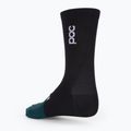 Cyklistické ponožky POC Flair Mid uranium black/dioptase blue 2