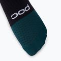 Cyklistické ponožky POC Flair Mid uranium black/dioptase blue 3