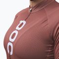 Dámsky cyklistický dres POC Essential Road Logo himalayan salt/garnet red 4