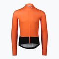 Pánske cyklistické oblečenie s dlhým rukávom POC Essential Road poc o zink orange 6