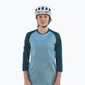 Dámsky cyklistický dres POC MTB Pure 3/4 lt dioptase blue/dioptase blue