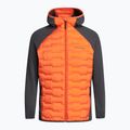 Pánska bunda Peak Performance Argon Hybrid Hood oranžová G76763040