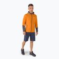 Pánska trekingová mikina Peak Performance Rider Zip Hood orange G77244100 2