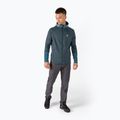 Pánska trekingová mikina Peak Performance Rider Zip Hood modrá G77244110 2