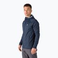 Pánska trekingová mikina Peak Performance Rider Zip Hood navy blue G77244020