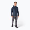 Pánska trekingová mikina Peak Performance Rider Zip Hood navy blue G77244020 2
