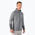 Pánska trekingová mikina Peak Performance Rider Zip Hood šedá G77244080