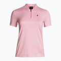 Dámske trekové tričko Peak Performance Turf Zip ružové G77179090