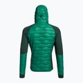 Pánska bunda Peak Performance Helium Down Hybrid Hood Green G77855130 2