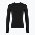 Pánske termoaktivne tričko s dlhým rukávom Peak Performance Magic Crew black