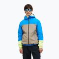 Pánska bunda Peak Performance Trail Hipe Shell brilliant blue/beige/ sunny
