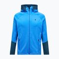 Pánska mikina Peak Performance Rider Essentials Zip Hood Azure Ascent/Mountain Lake