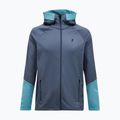 Pánska mikina Peak Performance Rider Essentials Zip Hood Mountain Mist/Deluded Vision