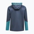 Pánska mikina Peak Performance Rider Essentials Zip Hood Mountain Mist/Deluded Vision 2