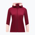 Dámska mikina Peak Performance Rider Essentials Zip Hood Vertical Zenith/Peach Fuzz
