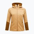 Dámska mikina Peak Performance Rider Essentials Zip Hood Sierra Sand/Earthy Summit