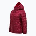 Dámska páperová bunda Peak Performance Helium Down Hood vertical zenith/tech burgundy 7