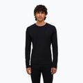 Pánska termoakčná mikina Peak Performance Magic Crew Wool-Blend Baselayer black/black
