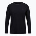 Pánska termoakčná mikina Peak Performance Magic Crew Wool-Blend Baselayer black/black 3