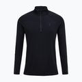 Pánska termo mikina Peak Performance Magic Half Zip Wool-Blend Baselayer black/black 3
