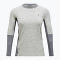 Dámska termoakčná mikina Peak Performance Magic Crew Wool-Blend Baselayer med grey melange 4