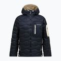 Pánska páperová bunda Peak Performance Helium Utility Down Hood black/sand fog