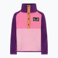 Detská fleecová mikina Didriksons Monte Half Button light heather pink 8