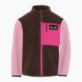 Detská fleecová mikina Didriksons Antenna 2 Fz oyster pink