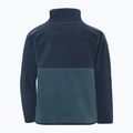 Detská fleecová mikina Didriksons Monte 6 Half Button mountain blue 2