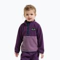 Detská fleecová mikina Didriksons Monte 6 Half Button northern purple 3