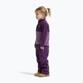 Detská fleecová mikina Didriksons Monte 6 Half Button northern purple 6