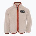 Detská fleecová mikina Didriksons Gibbsc 2 Fz beach beige/rust