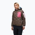 Dámska páperová bunda Peak Performance Helium Utility Down terrain tan/mountain blush