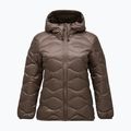 Dámska páperová bunda Peak Performance Helium Down Hood terrain tan 6