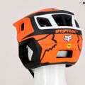 Cyklistická prilba FOX Dropframe Pro Dvide oranžová a čierna 29396 13
