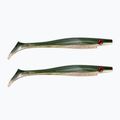 Strike Pro Pig Shad Jr gumová nástraha 2 ks zelená TEV-SP172C-104