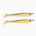 Strike Pro Pig Shad Jr gumová nástraha 2 ks žltá TEV-SP172C-C041