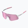 Slnečné okuliare Tripoint 001 Treriksroset matt white/brown/pink multi 5