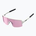 Slnečné okuliare Tripoint 008 Lake Prespa matt metallic white/brown/pink multi 5