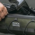 Cyklistická taška Rockbros 30110049001 Bike Front Bag 2 l green/black 11