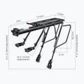 Nosič na bicykel Rockbros 33210004001 Bike Rear Rack black 2