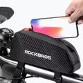 Brašna na rám bicykla Rockbros 039BK Bike Tube Bag 1 l black 9