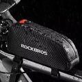 Brašna na rám bicykla Rockbros 039BK Bike Tube Bag 1 l black 10