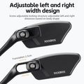 Cyklistické zrkadlo Rockbros 26210007002 Mirror 1 pcs Right black 3