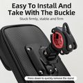 Taška na riadidlá na bicykel Rockbros 301101770001 WP Bike Phone Bag for 6.7" black 4