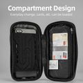 Taška na riadidlá na bicykel Rockbros 301101770001 WP Bike Phone Bag for 6.7" black 6