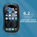 Taška na riadidlá na bicykel Rockbros 301101770001 WP Bike Phone Bag for 6.7" black 7